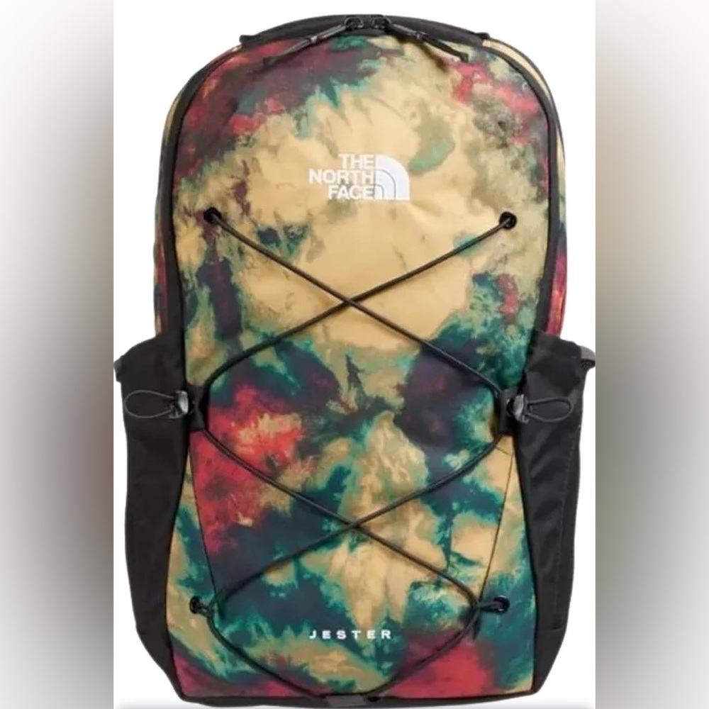 THE NORTH FACE Women's Every Day Jester Laptop Backpack Dye Print TNF Black